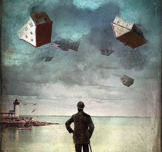 houses in the clouds