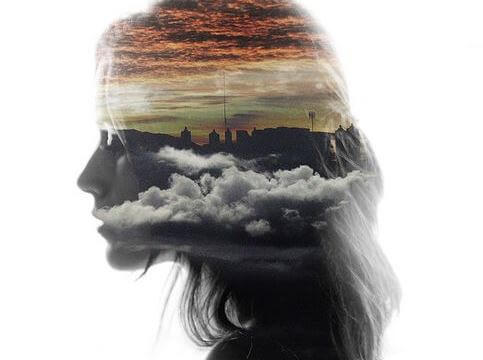 woman's profile