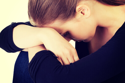 Woman with Head Down