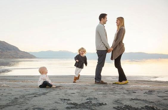 family with children