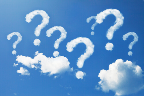 question clouds