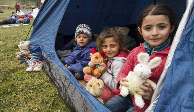 refugee children