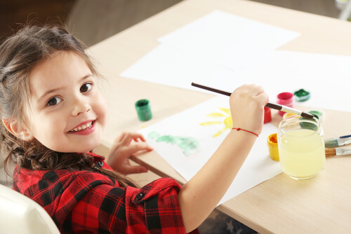 Girl Painting