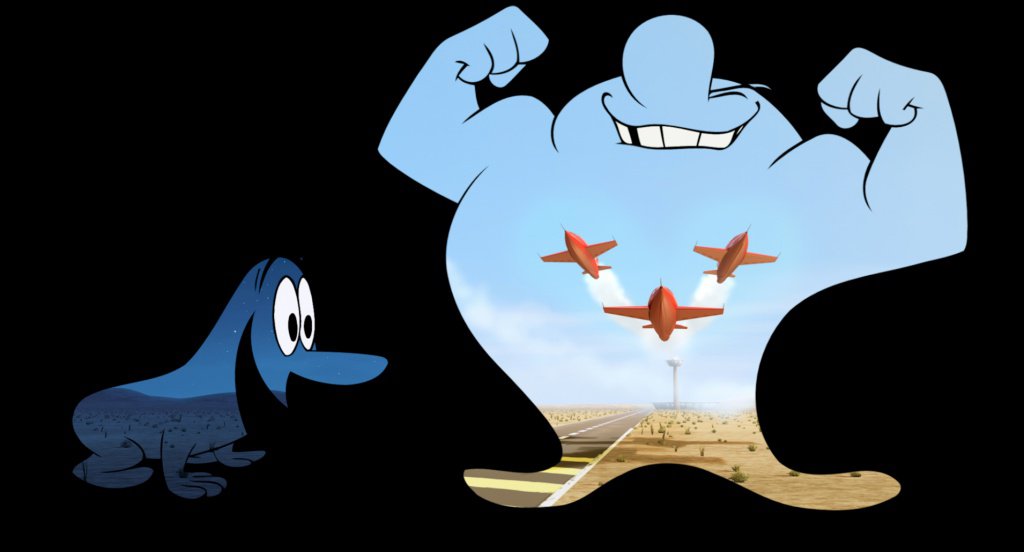 cartoons from Pixar short film