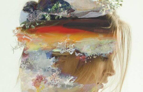 Woman with Banner of Nature