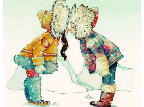 eskimo kiss