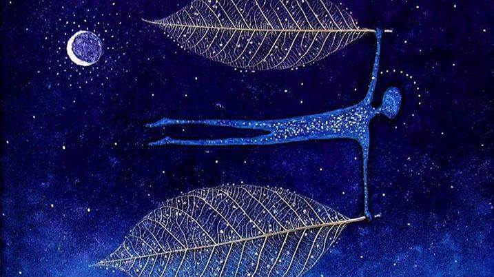 man flying with two leaves-1