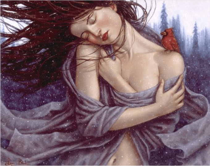 woman enjoying her lonliness