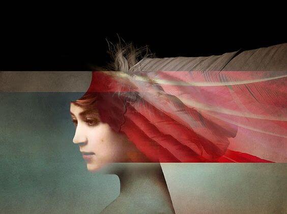 woman-with-a-red-stripe