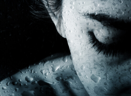Woman With Closed Eyes