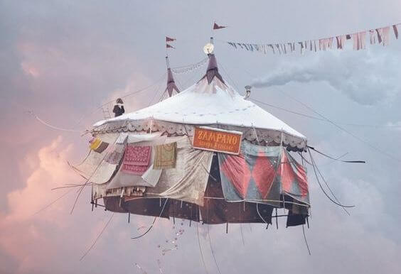 floating tent