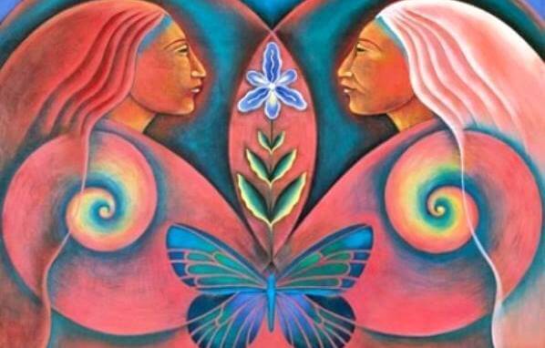 two-women-butterfly