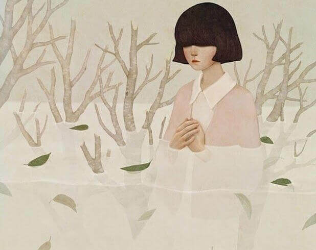 Girl in River