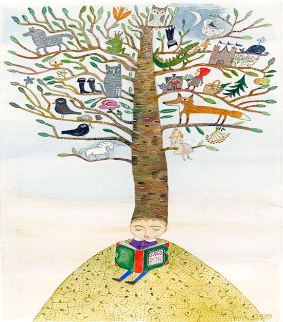 animals in tree