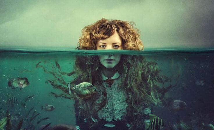 Woman Underwater