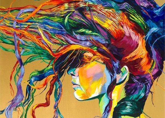 Colorful Woman