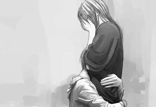 Couple Crying Together