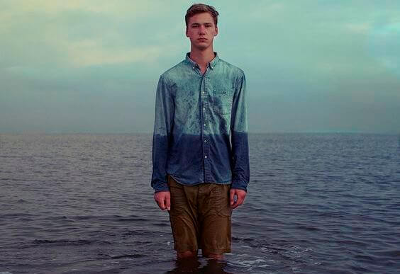 man-in-ocean