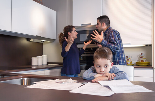parents fighting