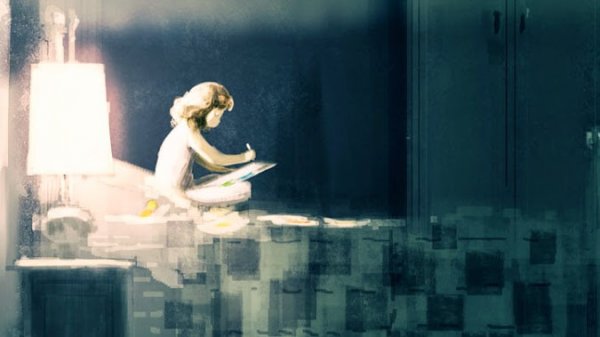 girl drawing