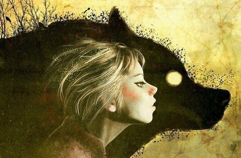 girl wolf