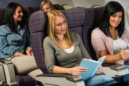 people on a plane
