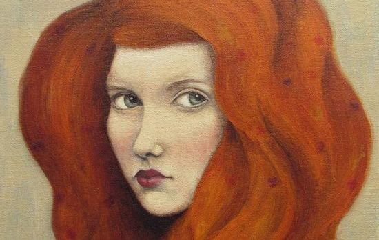 redheaded woman