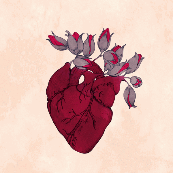 flowering heart