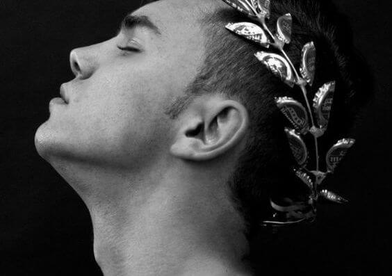 Man with Laurel Crown