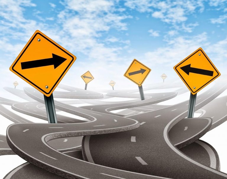 confusing road signs