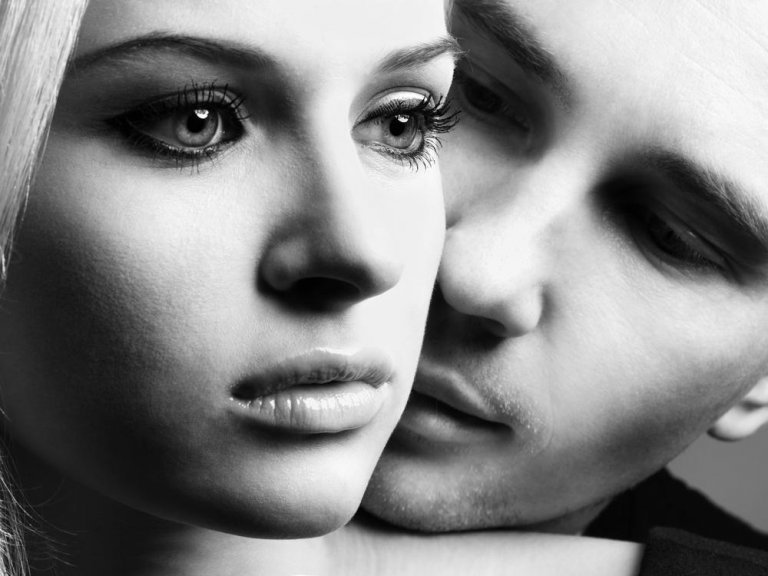 man and woman