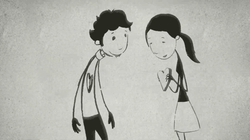 afraid to tell you i love you gif
