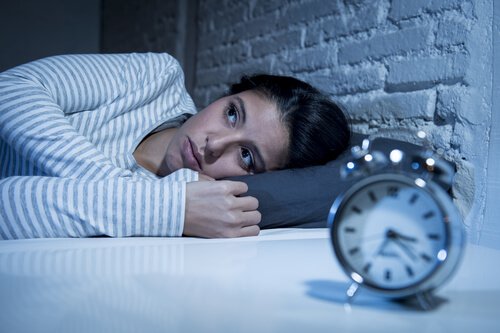 melatonin promotes sleep woman