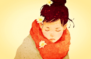 solitude protects us woman