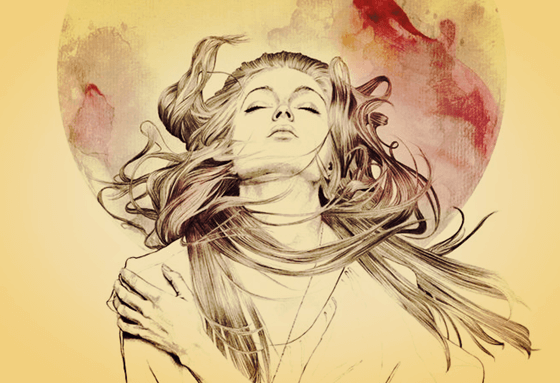 woman emotionally free