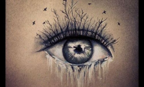 where there are tears eye