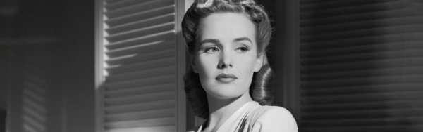 Frances Farmer acting in a movie