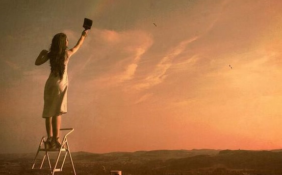 painting the sky: beating depression
