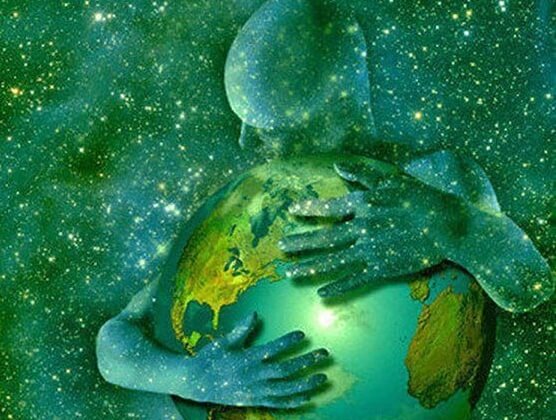 hugging the globe