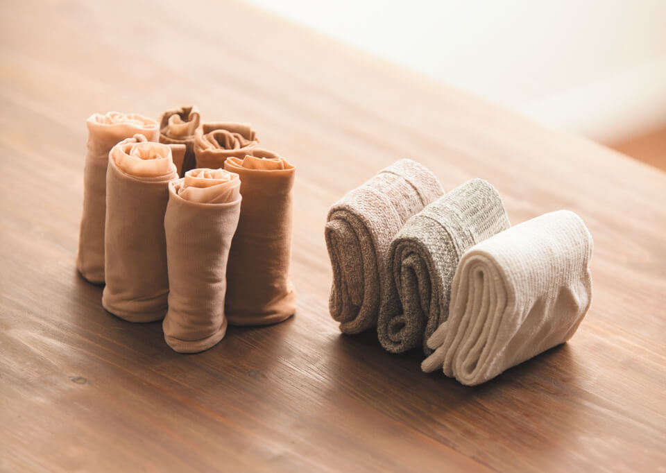 keeping everything in order clothes