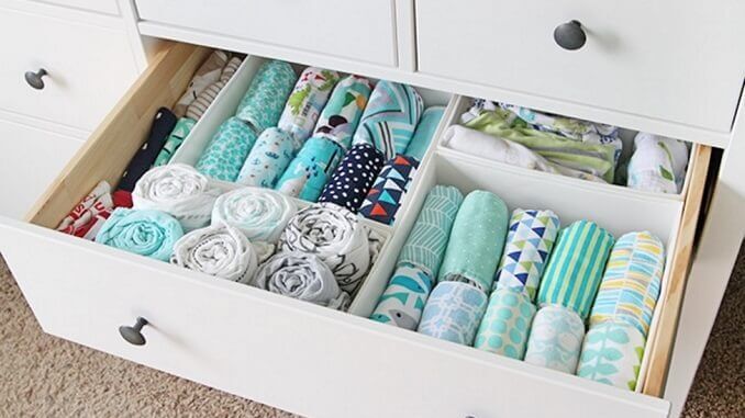 keeping everything in order drawer