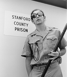 a guard in the Stanford prison experiment