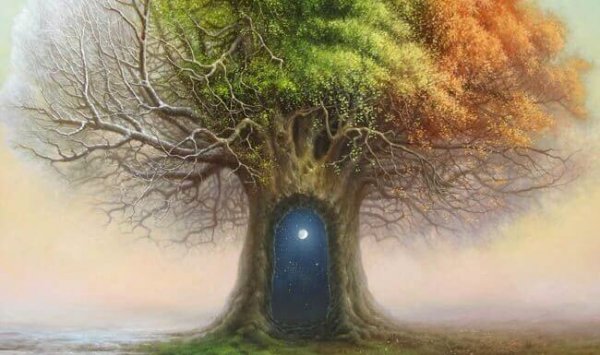 trust is like walking through a door