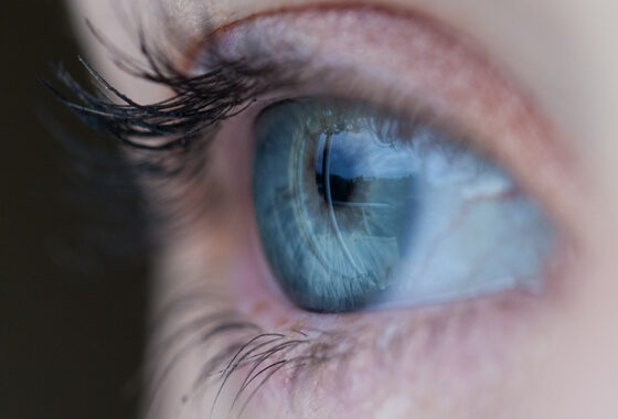 an eye looking