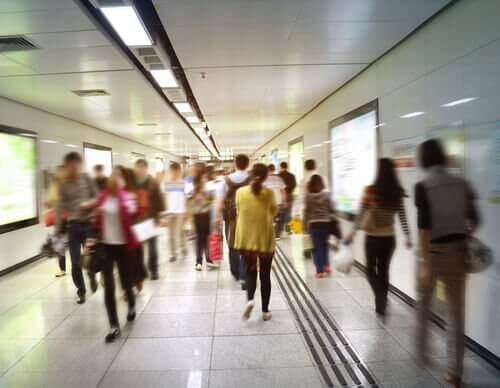 agoraphobia in crowded places