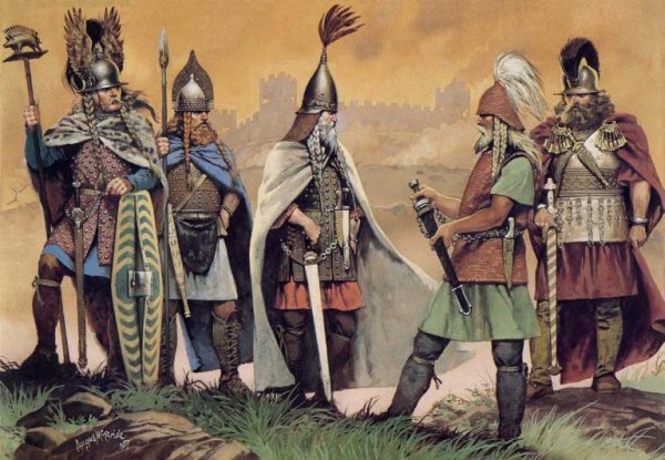 Celtic warriors