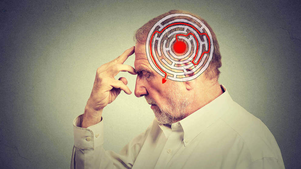 Man with Alzheimer's