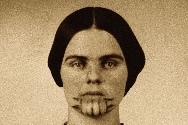 Olive Oatman and her unique tattoo