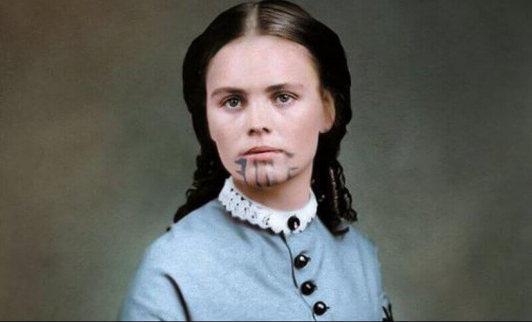 Olive Oatman, the Twice-Captured Woman with the Blue Tattoo