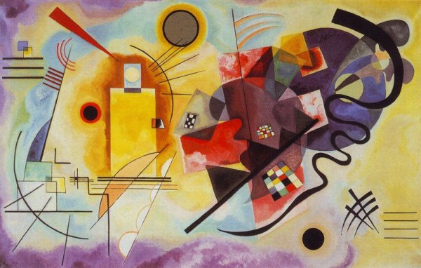 a Kandinsky painting